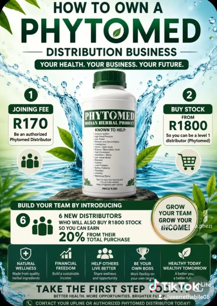 Join phytomed and be stress free in financialy ☺️😍