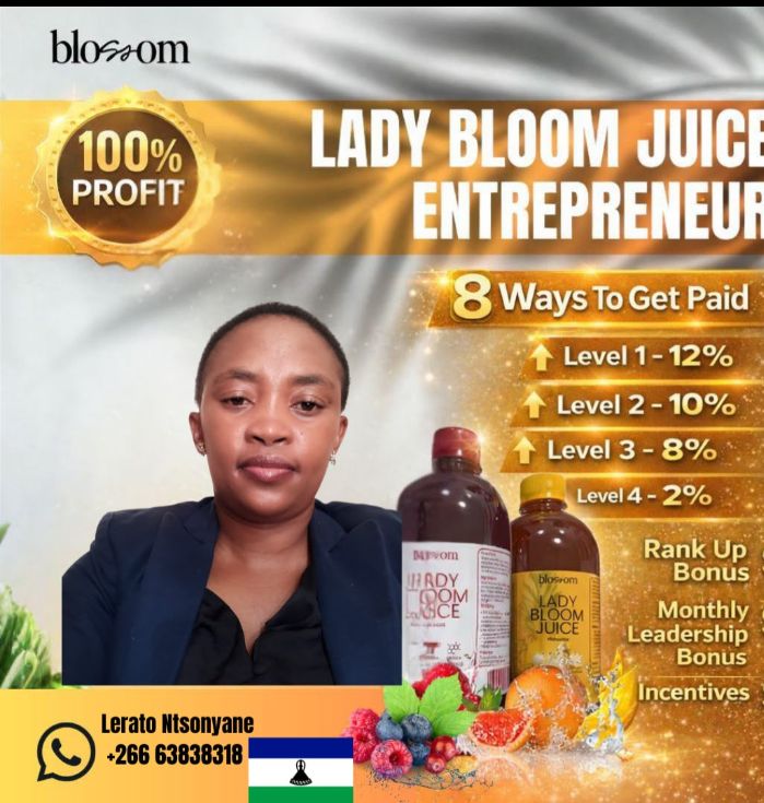 I'm a bloomer,tloho re tlo rekisa bloom juice