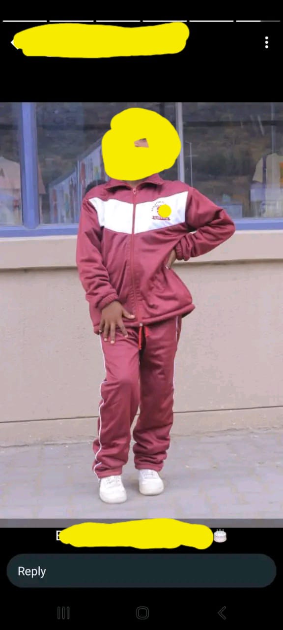 Rona ba ha John's security system   Re design uniform ea bana sekolo le batswali ka di T shirt tsa m