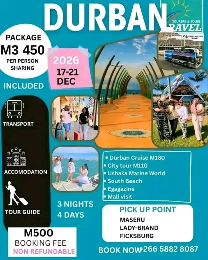 Ready for waves 💃🕺 We are taking you to Durban in December, Do not miss out and Bookings are open un