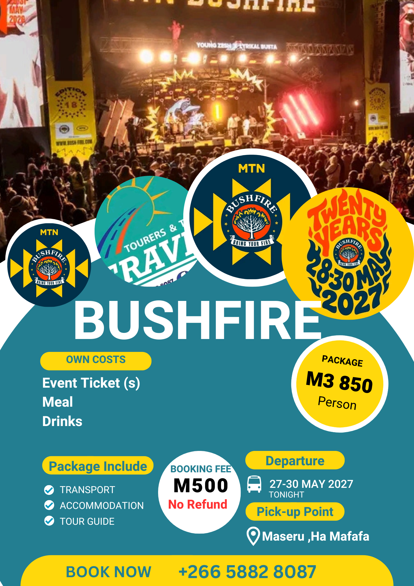 2027 Vacations ... for more info +266 58828087