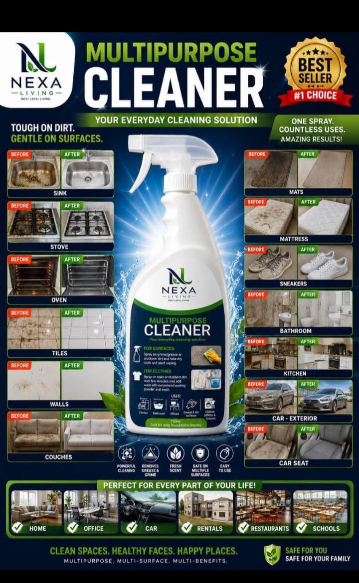 Multi purpose cleaner