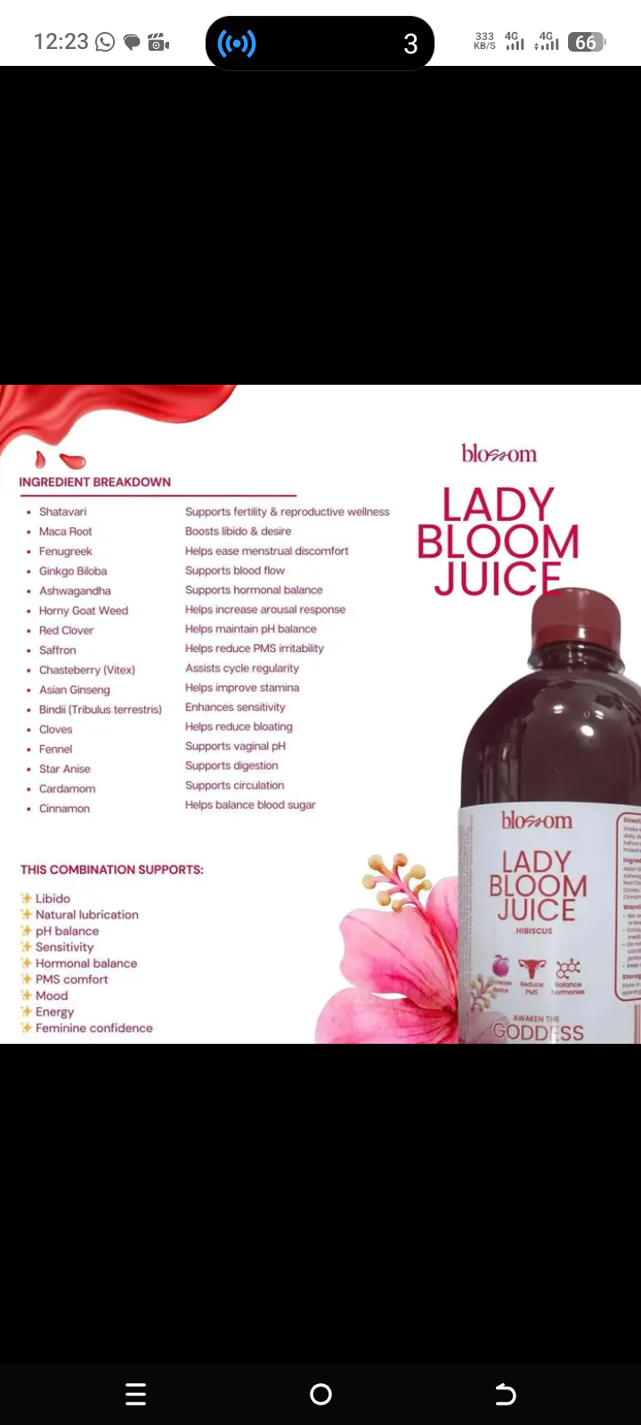 Bloom juice
