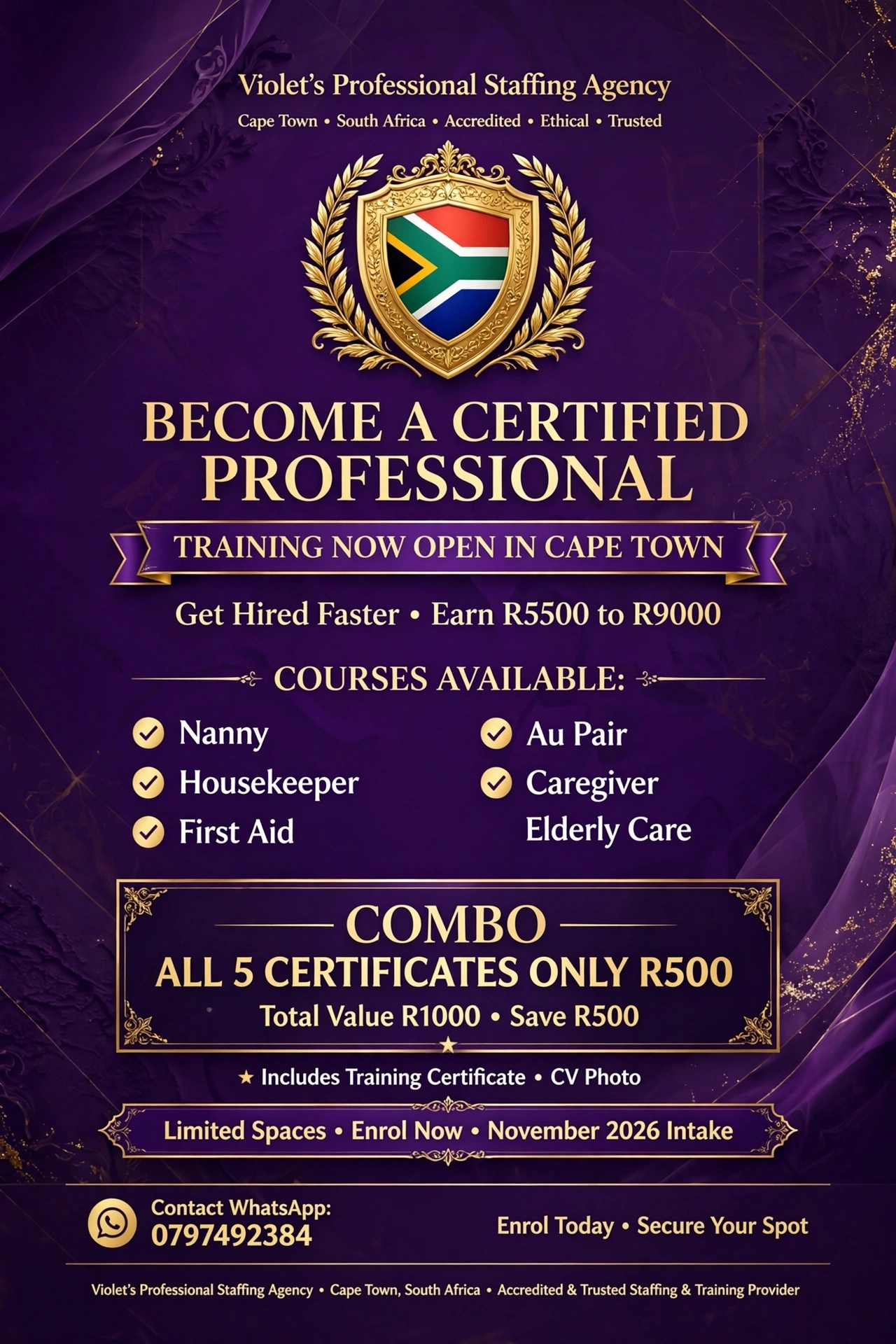 We are here to assist you with professional helpers